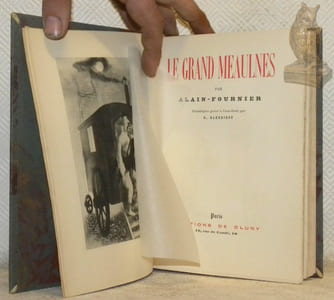Le Grand Meaulnes. Frontispice gravé à l’eau-forte par A. Alexeieff.