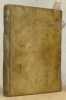 Christophori Clavii Bambergensis Ex Societate Iesu, Horologiorum Noua Descriptio.. CLAVIUS, Christophorus.