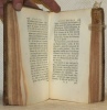 Lettres sur les Anglois et les François et sur les voiages.. (MURALT, Béat Louis de).