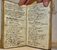Recueil manuscrit de chansons. “L’Amour en Liberté à moi Henry Golay du Chenit commencé le 3e Janvier l’An 1788”. Il finit comme suit: “Fin du livre ...