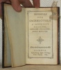 Memoriale vitae sacerdotalis a sacerdote Gallicano, diocesis Lingonensis, exule redactum.. (ARVISENET, Claude d’).