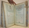 Manuscrit ecclésiastique du XIXe siècle : Orationes dicendae ante benedictionem sanctissimi sacramenti. In Ecclessia Parrochiali Massiliensi Sancto ...