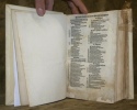 Le Grand Coustumier de Bourgogne. Relié avec La Table des ad.Bartholomes a Chasseneo Pontificij Cesareiq iuns doctoris tertia recognitio Commetariorum ...