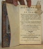 Dictionnaire portatif de santé dans lequel tout le monde peut prendre une connaissance suffisante de toutes les maladies, des différents signes qui ...