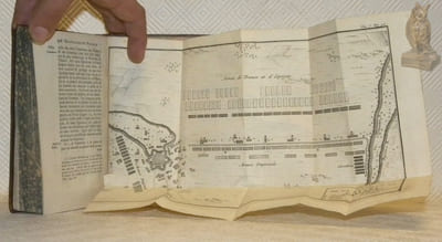 Histoire du Prince François Eugene de Savoie, generalissime des Armées de l’Empereur et de l’Empire. Enrichie des Plans de Batailles & des Médailles nécessaires pour l’intelligence de cette histoire. Tome premier, tome second, tome troisieme, tome quatrieme, tome cinquieme. (5 Volumes).