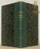 La folie de J.-J. Rousseau.. Dr. CHATELAIN.