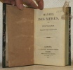 Manuel des mères, traduit de l’allemand. Relié avec : Pestalozzi, seine zeit, seine Schicksale und sein Wirken. Eine Schrift für Freunde der ...