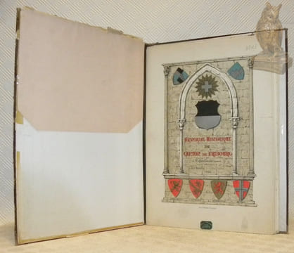 Armorial historique du Canton de Fribourg. Avec la collaboration de A. de Mandrot.. APOLLINAIRE. (Père Apollinaire Dellion).