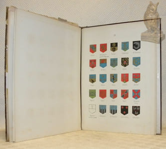 Armorial historique du Canton de Fribourg. Avec la collaboration de A. de Mandrot.