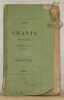 Recueil de chants populaires par Philippe Corsat de Pully. Première livraison.. CORSAT, Philippe.