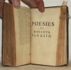 Les oeuvres de Monsieur Sarasin. Relié avec Poësies de Monsieur Sarasin. SARASIN.