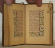 Petit Livre d’Heure. (62 Pages manuscrites entièrement enluminées).. Anonyme.