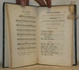 Recherches sur Les Ranz des Vaches, ou sur les chansons pastorales des bergers de la Suisse; avec musique.. Tarenne, George.