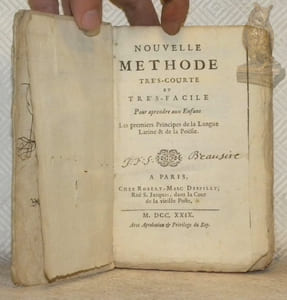 Nouvelle methode trés-courte et trés-facile pour aprendre aux enfans les premiers principes de la langue latine & de la poësie.
