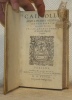 Caii Sollii Apollinaris Sidonii ar vernorum Episcopi Opera. Io. Savaronis studio & diligentia castigatius recognita.. Apollinaire, Sidoine. - Savaron, ...