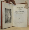Description historique et technique du grand-pont, suspendu en fil de fer, à Fribourg en Suisse. Relié avec : Notice sur le pensionnat dirigé par les ...