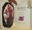 Braque Lithographe. Préface de Francis Ponge. Notices et catalogue établis par Fernand Mourlot.. BRAQUE. - PONGE, Francis. - Fernand MOURLOT.