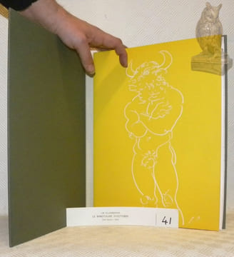 Le minotaure d’octobre. Avec dix-neuf eaux-fortes originales de Hans Erni.. ELLENBERGER, Jean-Marie. - ERNI, Hans (illustrations de).
