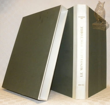 Le minotaure d’octobre. Avec dix-neuf eaux-fortes originales de Hans Erni.. ELLENBERGER, Jean-Marie. - ERNI, Hans (illustrations de).