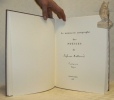 Le manuscrit autographe des Poésies de Stéphane Mallarmé. Frontispice de Rops.. MALLARME, Stéphane.