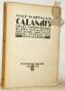 Calamus. Poèmes. Version nouvelle de Léon Bazalgette avec 10 bois hors-texte dessinés et gravés par Frans Masereel.. WHITMAN, Walt. - MASEREEL, Frans ...