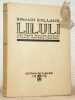 Liluli, avec trente deux bois dessinés et gravés par Frans Masereel.. ROLLAND, Romain. - MASEREEL, Frans (illustrations de).