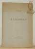 Pasipha&euml;. Collection Les Cahiers de Barbarie 14.. Montherlant, Henri de.