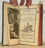 Fables & contes. Premiere partie reli&eacute;e avec seconde partie. Seconde edition. (2 Tomes en 1 volume - complet).. GELLERT.