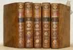 Principes de la littérature. Cinquieme édition. Tome premier, tome second, tome troisieme, tome quatrieme et tome cinquieme. (5 Volumes - complet).. ...