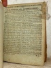 Annales patriotiques et littéraires, ou La tribune des hommes libres, journal de politique et de commerce. Nos X à CI - manque nos : XIX, XX, XXXII, ...