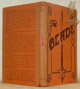 The Blade. Life and Work of Brahmabandhab Upadhyay. Preface by P. Turmes.. ANIMANANDA, B.