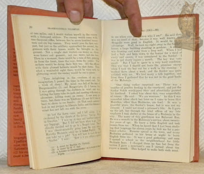 The Blade. Life and Work of Brahmabandhab Upadhyay. Preface by P. Turmes.. ANIMANANDA, B.