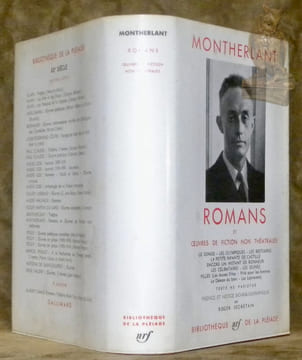 Romans et oeuvres de fiction non théâtrales. Texte ne varietur. Préface de Roger Secrétain. Collection Bibliothèque de la Pleiade, n.° 136.. ...