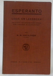 Esperanto. Leer- en leesboek. Ten Dienste van onderwijsinrichtinger voor cursussen en zelfonderricht.