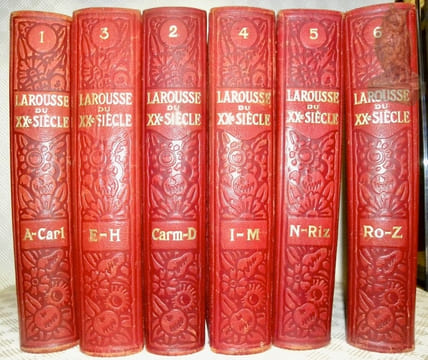 Larousse du XXe siècle en six volumes. Publié sous la direction de Claude Augé. 6 Tomes.. Augé, Claude.