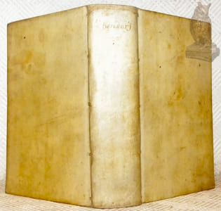 Les devoirs de l’homme, et du citoyen, tels qu’ils lui sont prescrits par la loi naturelle. Traduits du latin de feu Mr. le Baron dde Puffendorf, par Jean Barbeyrac. Nouvelle édition, revuë avec soin ,&augmentée d’un grand nombre de notes du traducteur, de ses deux discours sur la permission & le bénefice des loix ; & du jugement de Mr. de Leibniz sur cet ouvrage avec de reflexions du traducteur. Tome premier et tome second reliés ensembles.