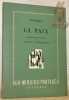 La Paix. Adaptation libre en deux parties de Gaston Cherpillod.. Aristophane. - Cherpillod, Gaston.