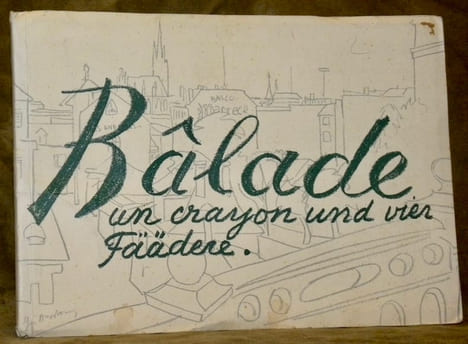 Bâlade. Un Crayon und Vier Fäädere.. Augsbourg, Géa.