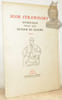 IGOR STRAWINSKY. Hommage pour son retour en Europe, 1952. La Revue Musicale.. Collectif.
