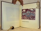 Qui cherche trouve. Linogravures originales de Alice Genoud, Roger Ruffieux, Elisabeth Charri&egrave;re, Franky Boulanger, Liliane Andrey, Jean-Pierre ...
