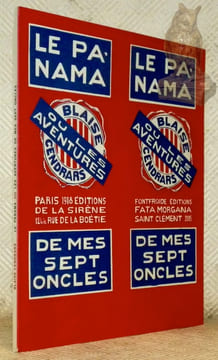Le Panama ou les Aventures de mes Sept Oncles. Poème.. CENDRARS, Blaise.