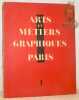 Arts et m&eacute;tiers graphiques. N&deg; 1, quinze septembre 1927.. Collectif.