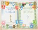 Historical Map of Scotland. Historical Map of Ireland. (2 clolored cloth Maps).. BULLOCK, L. G.