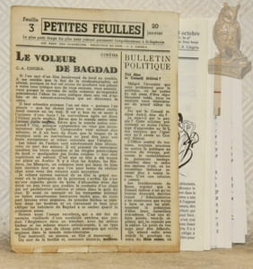 Petites Feuilles. Nos 3 à 44. Manque nos 1, 2, 4, et 5.