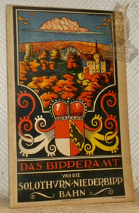 Führer durch das Bipperamt. Die Solothurn-Niederbipp-Bahn (S.N.B).