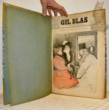 Gil Blas, illustré hebdomadaire. Journal politique, litteraire et mondain. N° 1 (3e année), 1 janvier 1893 au n° 53, 30 décembre 1893. N° 1 (4e ...