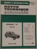 Revue technique automobile. Etudes et documentation.  RENAULT “6” (5cv) Type R 1180.. 