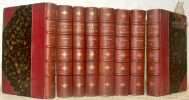 Oeuvres po&eacute;tiques de J. Racine. Classiques fran&ccedil;ois. Collection du Prince Imp&eacute;rial d&eacute;di&eacute;e &agrave; son altesse imp&eacute;riale avec l’autorisation de l’empereur. 8 ...