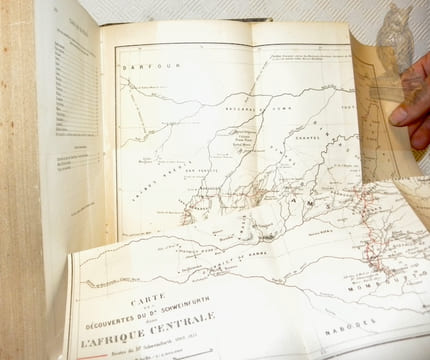 Au coeur de l’Afrique, 1868 - 1871, dans les régions inexplorées de l’Afrique centrale. Ouvrage traduit avec l’autrisation de l’auteur sur les ...