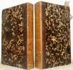 Lettres de Jean Calvin. Recueillies pour la premi&egrave;re fois et publi&eacute;es d’apr&egrave;s les manuscrits originaux. Tome premier et tome second. (2 Volumes).. ...